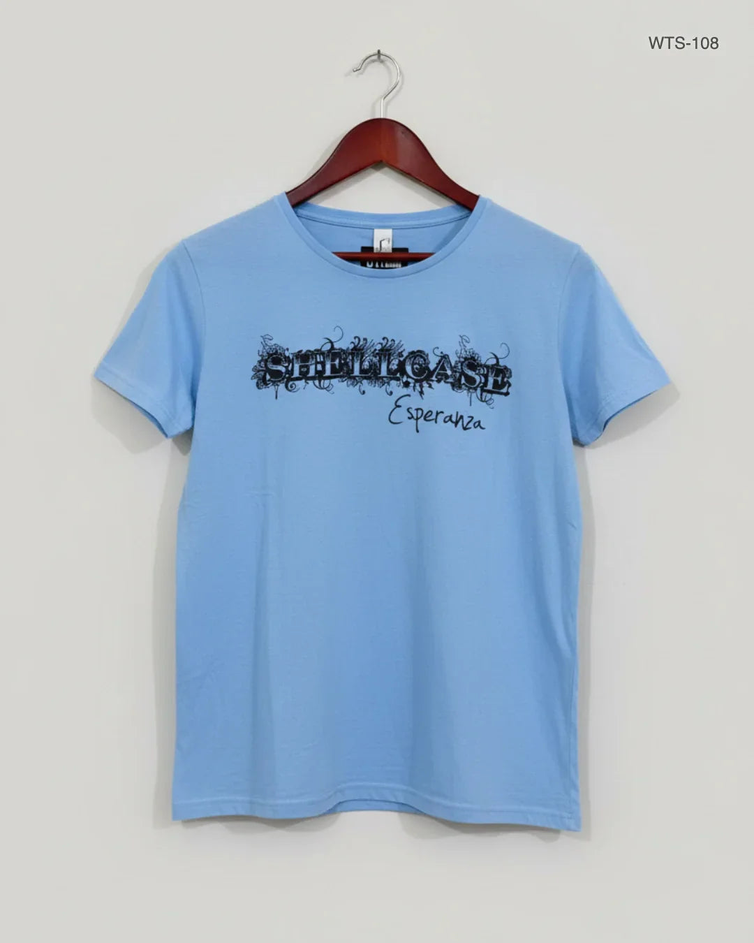 Womens Tshirts | Sols | Preloved Branded | Sky Blue Cotton | Premium | OTS Thrift Store Islamabad Pakistan