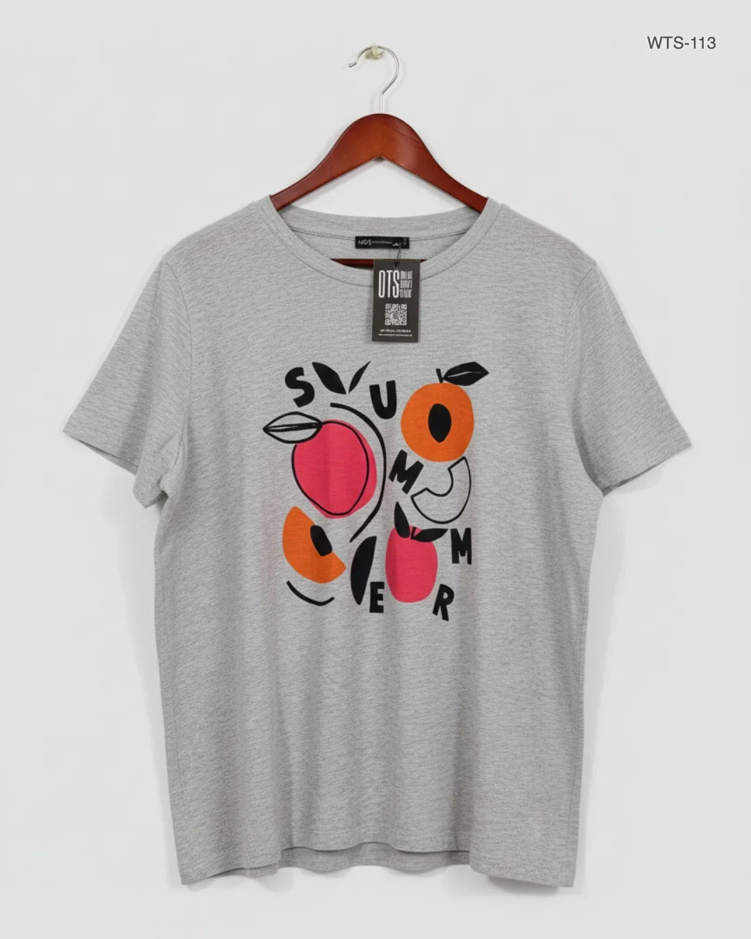 Premium Condition Womens Tshirts | Preloved Marks & Spencer | Grey Cotton | Thrift Shop for Islamabad Pakistan | OTS
