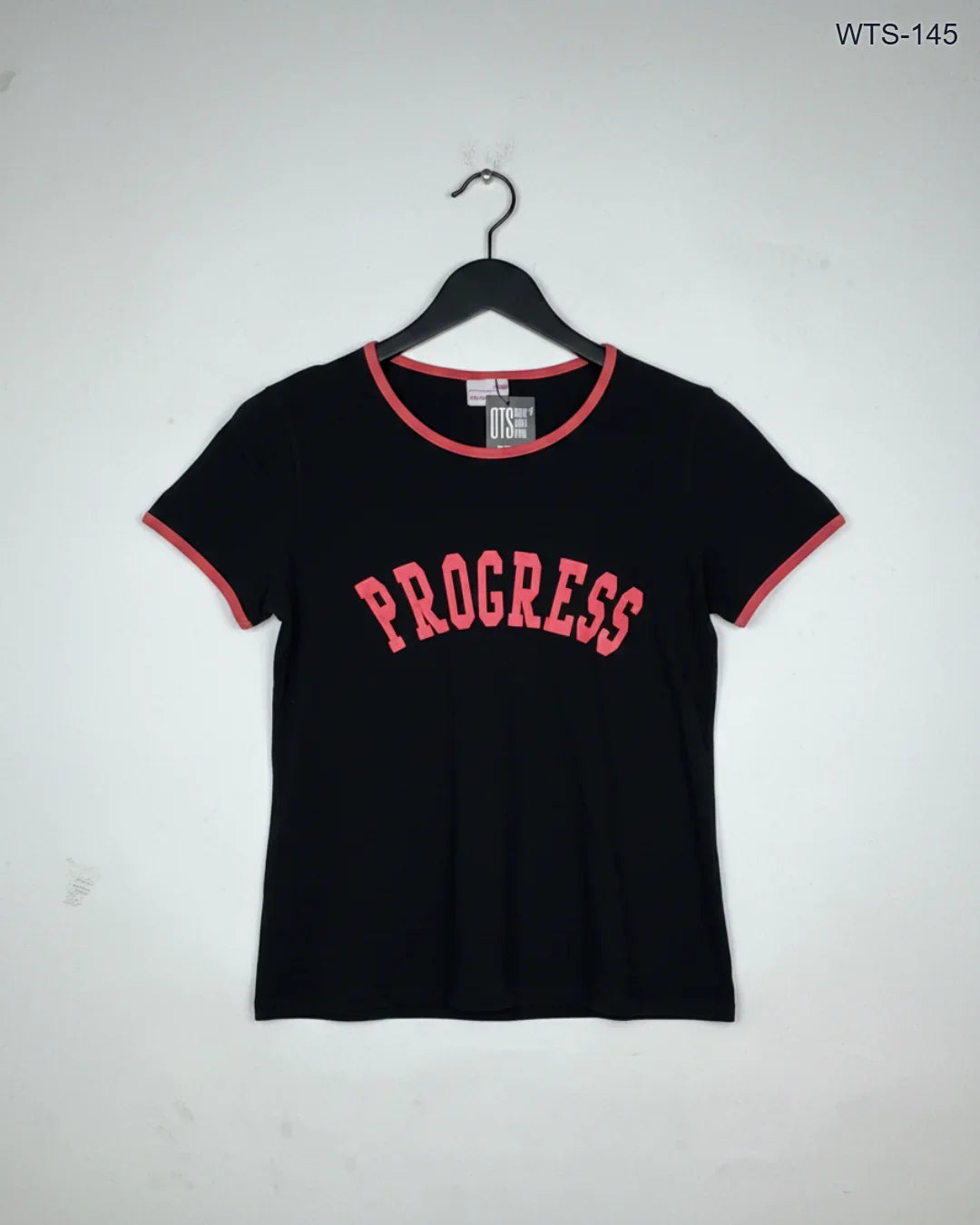 UK Imported secondhand Womens Tshirts - INFLUX brand, Black Cotton, Premium condition, for - Online Thrift Store Islamabad Pakistan