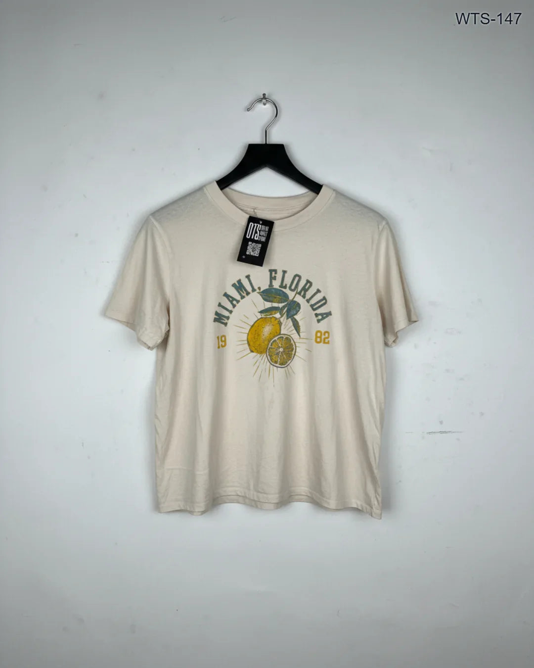 UK Imported secondhand Womens Tshirts - Primark brand, Beige Cotton, Premium condition, for - Online Thrift Store Karachi Pakistan