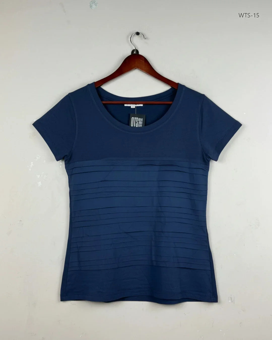 Premium Condition Womens Tshirts | Preloved VE | DarkBlue Cotton | Thrift Shop for Women Karachi Pakistan | OTS