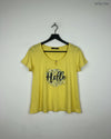 Premium Condition Womens Tshirts | Preloved KIABI | Yellow Cotton | Thrift Shop for Karachi Pakistan | OTS