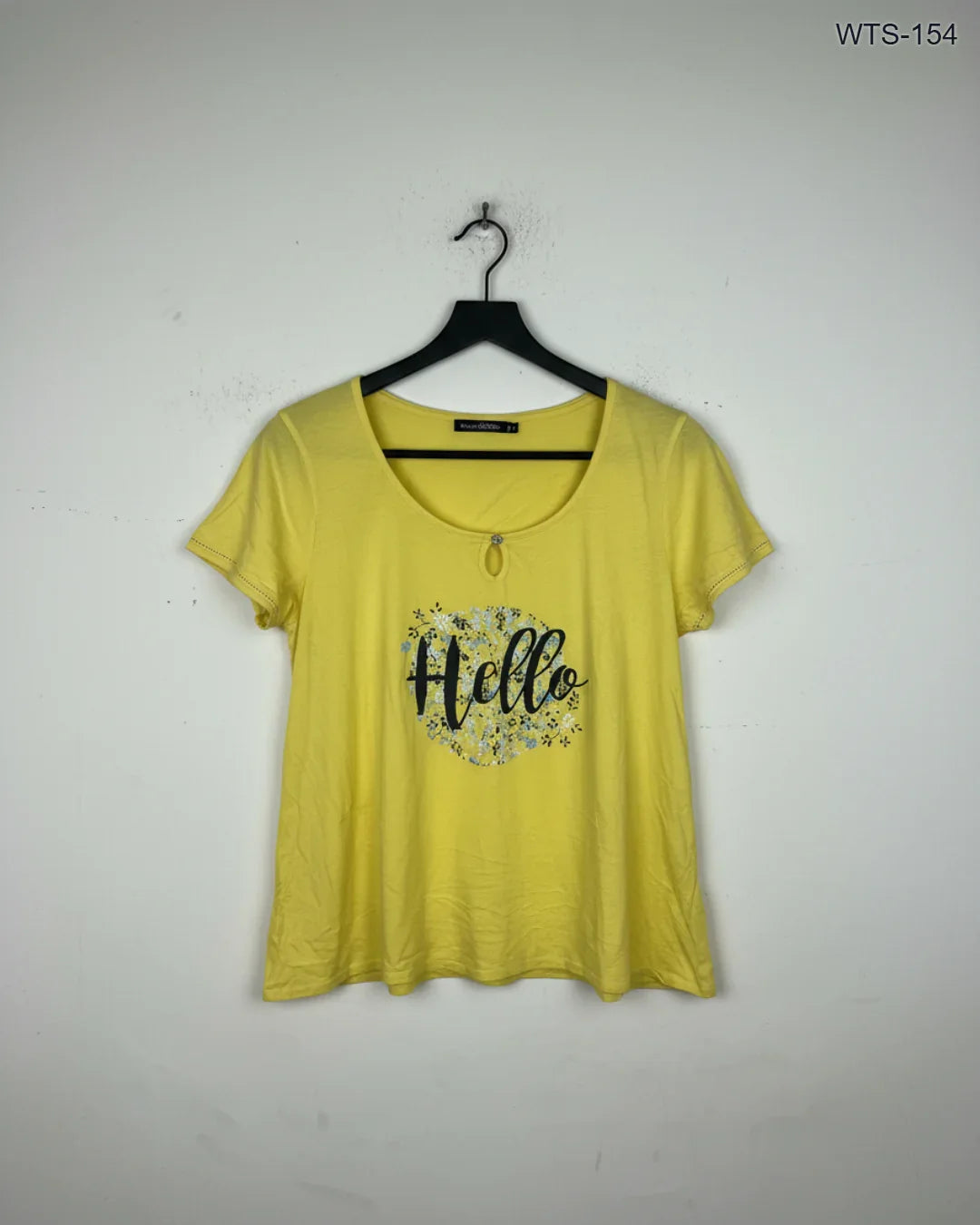 Premium Condition Womens Tshirts | Preloved KIABI | Yellow Cotton | Thrift Shop for Karachi Pakistan | OTS