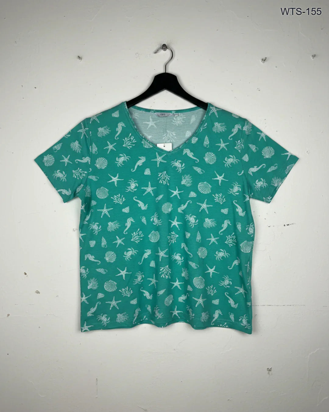 UK Imported secondhand Womens Tshirts - ISLE brand, SeaGreen Polyester, Premium condition, for - Online Thrift Store Peshawar Pakistan