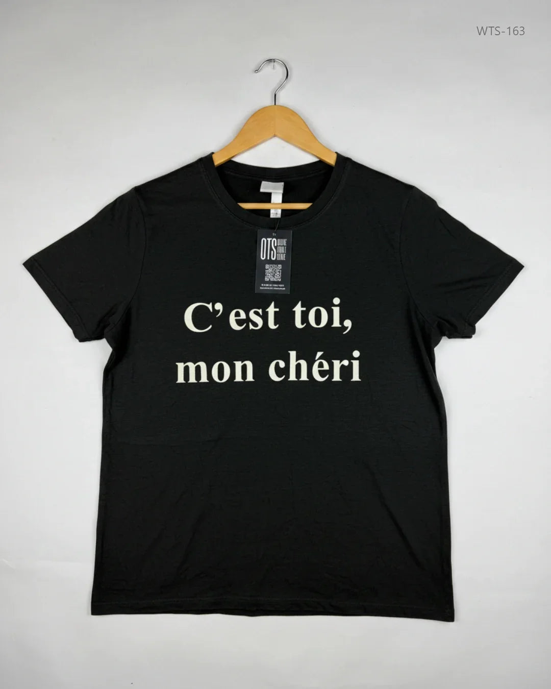 Shop Premium Womens Tshirts by H&M | Preloved Branded Clothes | CHARCOAL Cotton | | OTS Thrift Store Peshawar Pakistan
