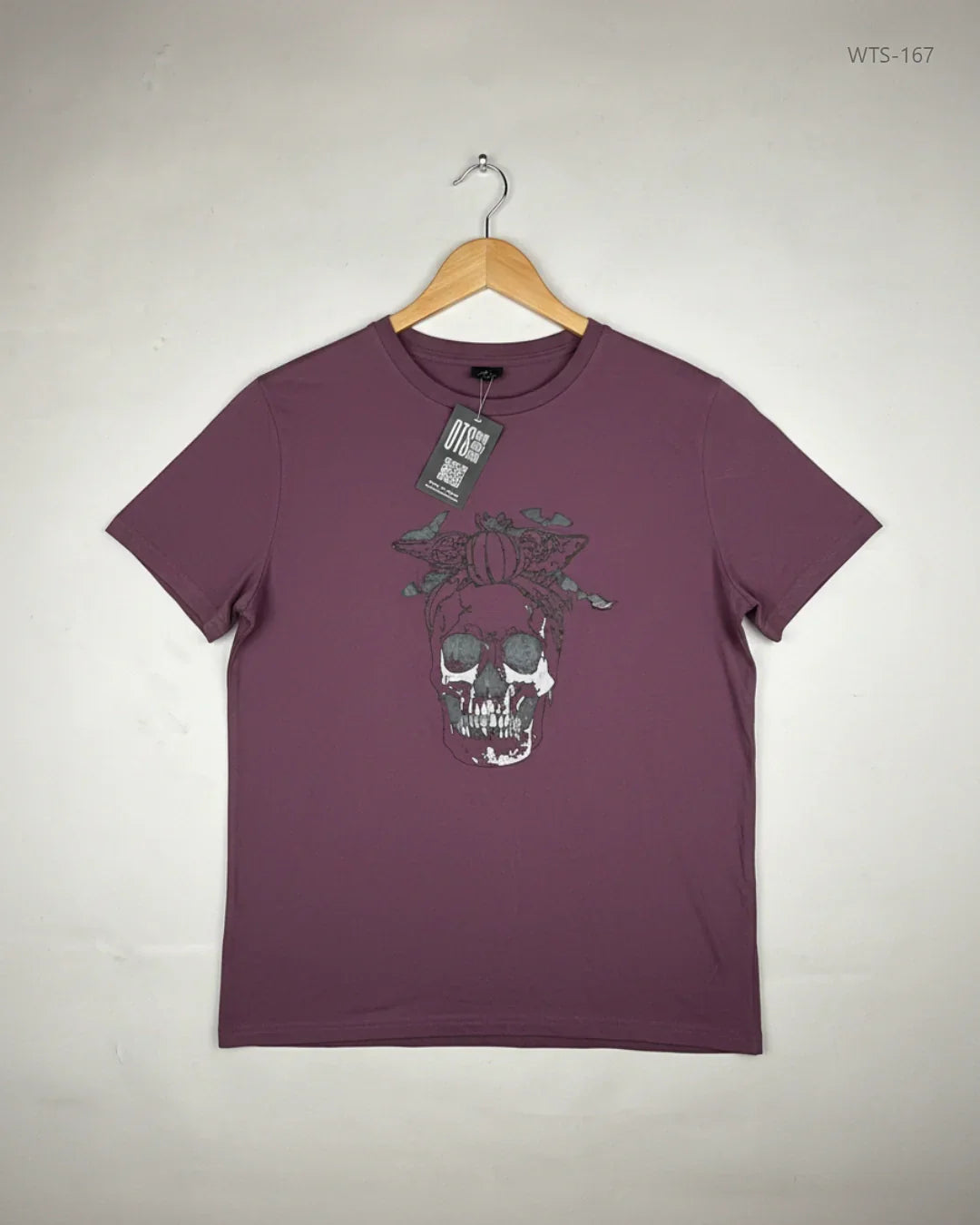 UK Imported secondhand Womens Tshirts - Shein brand, VINE RED Cotton, Premium condition, for - Online Thrift Store Lahore Pakistan