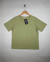 Womens Tshirts | LABLE CUT | Preloved Branded | Olive Cotton | Premium | OTS Thrift Store Islamabad Pakistan