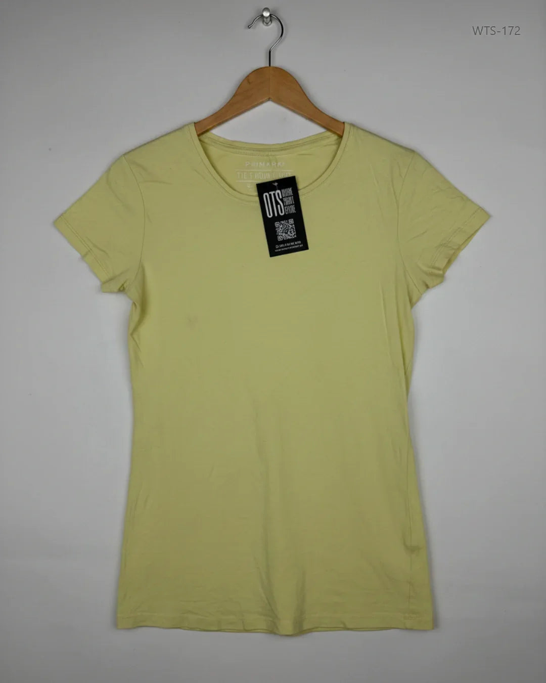Premium Condition Womens Tshirts | Preloved Primark | Yellow Cotton | Thrift Shop for Lahore Pakistan | OTS
