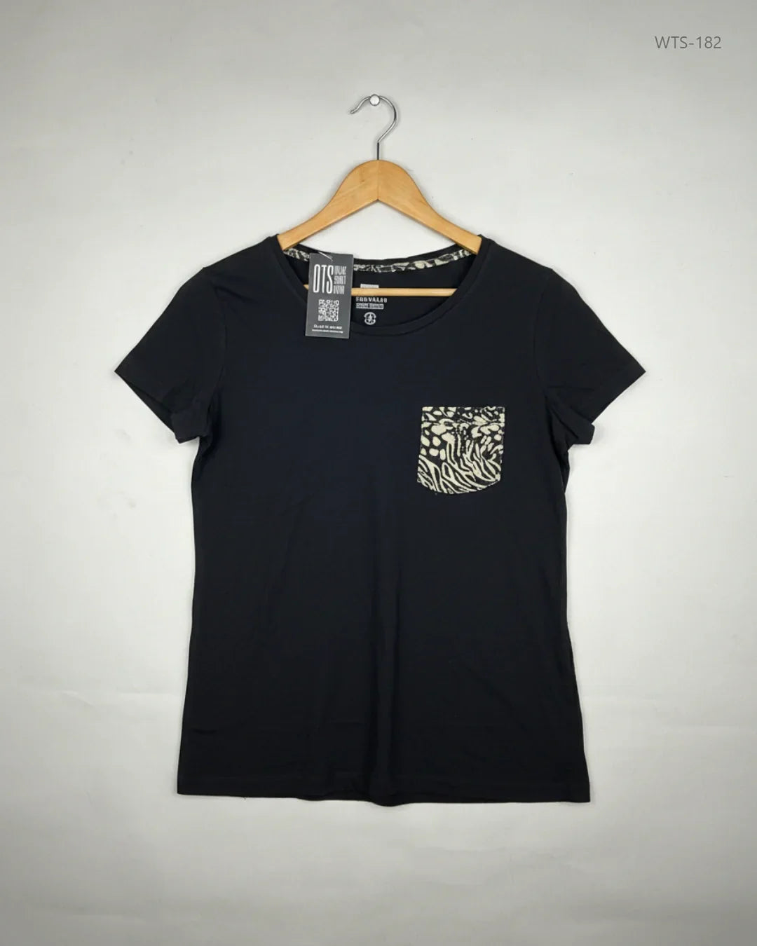 Shop Premium Womens Tshirts by F&F | Preloved Branded Clothes | Black Cotton | | OTS Thrift Store Peshawar Pakistan
