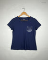 Preloved Premium Womens Tshirts by F&F, DarkBlue Cotton for - OTS Thrift Shop Islamabad Pakistan