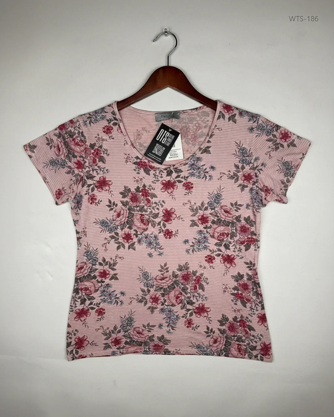 Shop Premium Womens Tshirts by FABRIZIO | Preloved Branded Clothes | Teapink Cotton | | OTS Thrift Store Lahore Pakistan
