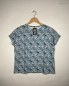 Shop Premium Womens Tshirts by ADPT | Preloved Branded Clothes | Blue Cotton | | OTS Thrift Store Lahore Pakistan