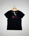 Shop Premium Womens Tshirts by LABLE CUT | Preloved Branded Clothes | Black Cotton | | OTS Thrift Store Islamabad Pakistan