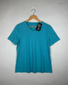 Womens Tshirts | DUNNES STORES | Preloved Branded | SkyBlue Cotton | Premium | OTS Thrift Store Lahore Pakistan