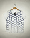 UK Imported secondhand Womens Tshirts - Marks & Spencer brand, White Polyester, Excellent condition, for - Online Thrift Store Islamabad Pakistan
