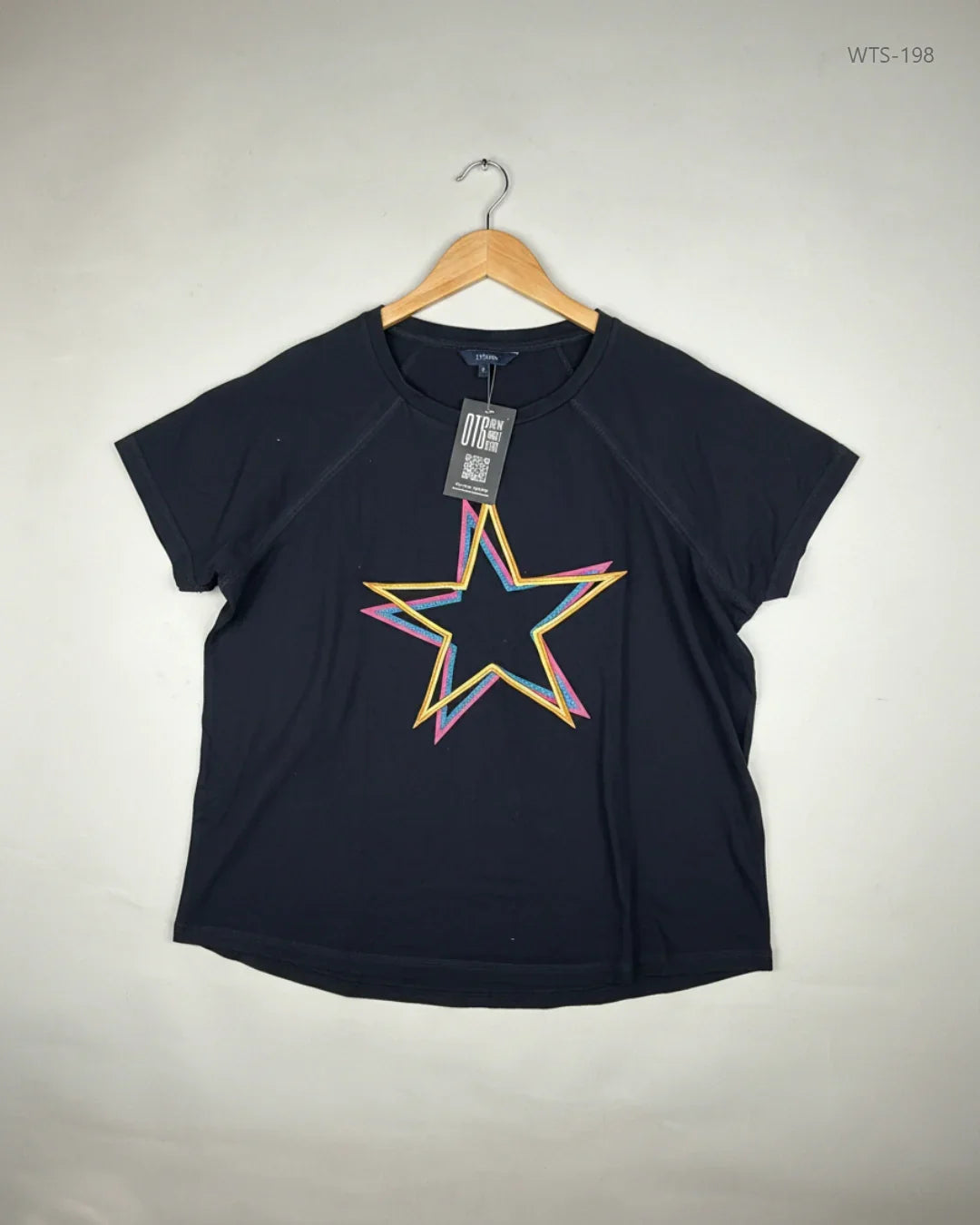 Preloved Premium Womens Tshirts by Next, Black Cotton for - OTS Thrift Shop Islamabad Pakistan