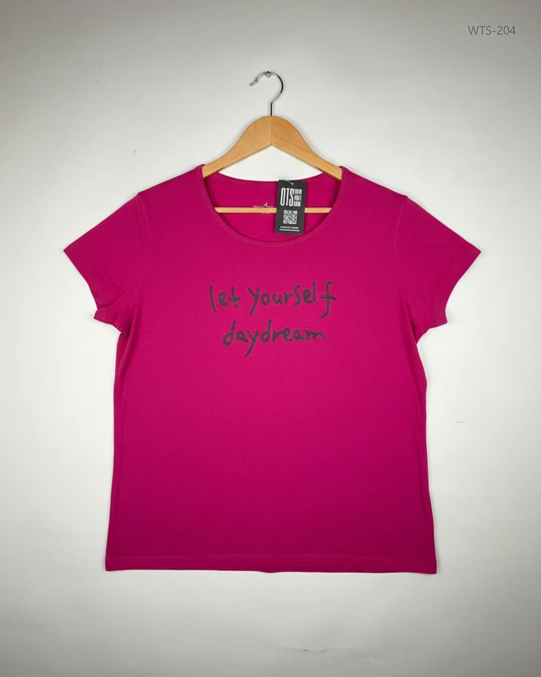 Preloved Premium Womens Tshirts by PRETTY, Pink Cotton for - OTS Thrift Shop Peshawar Pakistan