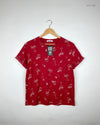 UK Imported secondhand Womens Tshirts - Marks & Spencer brand, Red Cotton, Premium condition, for - Online Thrift Store Peshawar Pakistan