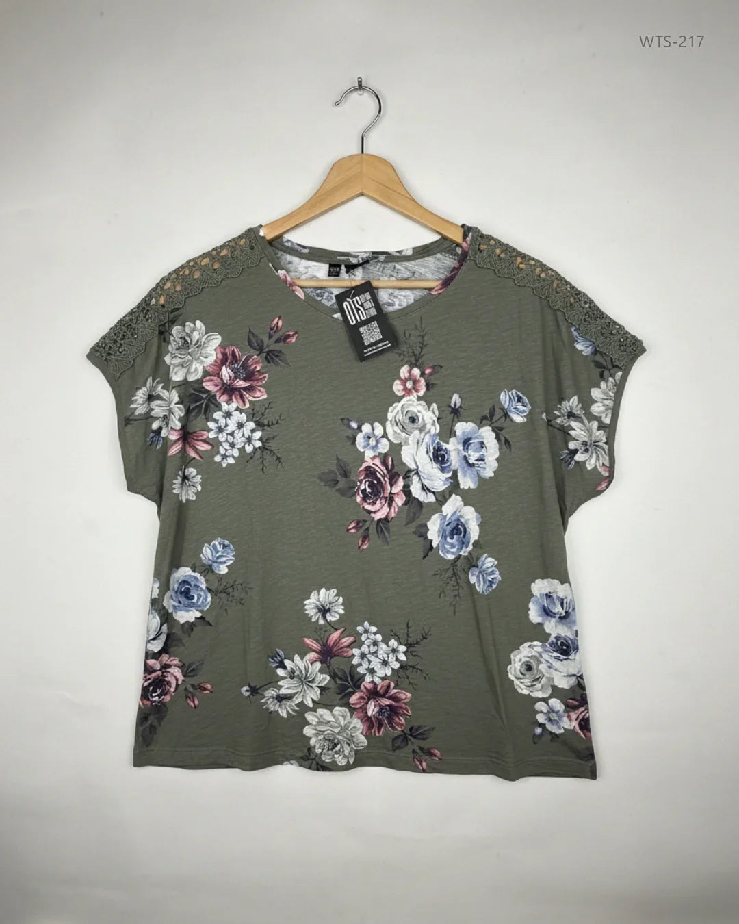 Womens Tshirts | BodyFlirt | Preloved Branded | Green Cotton | Premium | OTS Thrift Store Karachi Pakistan
