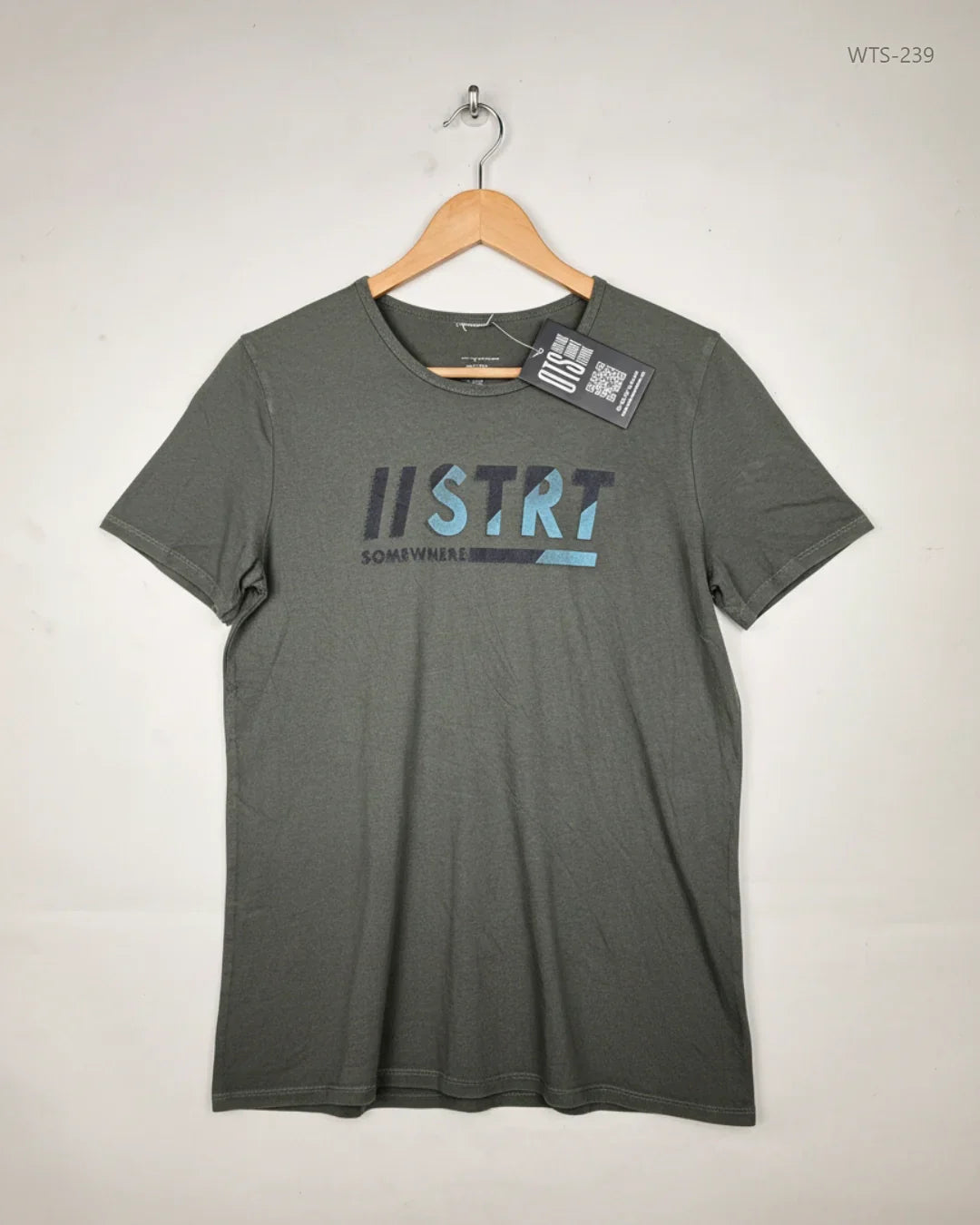 Premium Condition Womens Tshirts | Preloved Unknown | Olive Cotton | Thrift Shop for Peshawar Pakistan | OTS