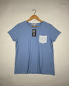 Womens Tshirts | Debenhams | Preloved Branded | SkyBlue Cotton | Premium | OTS Thrift Store Lahore Pakistan