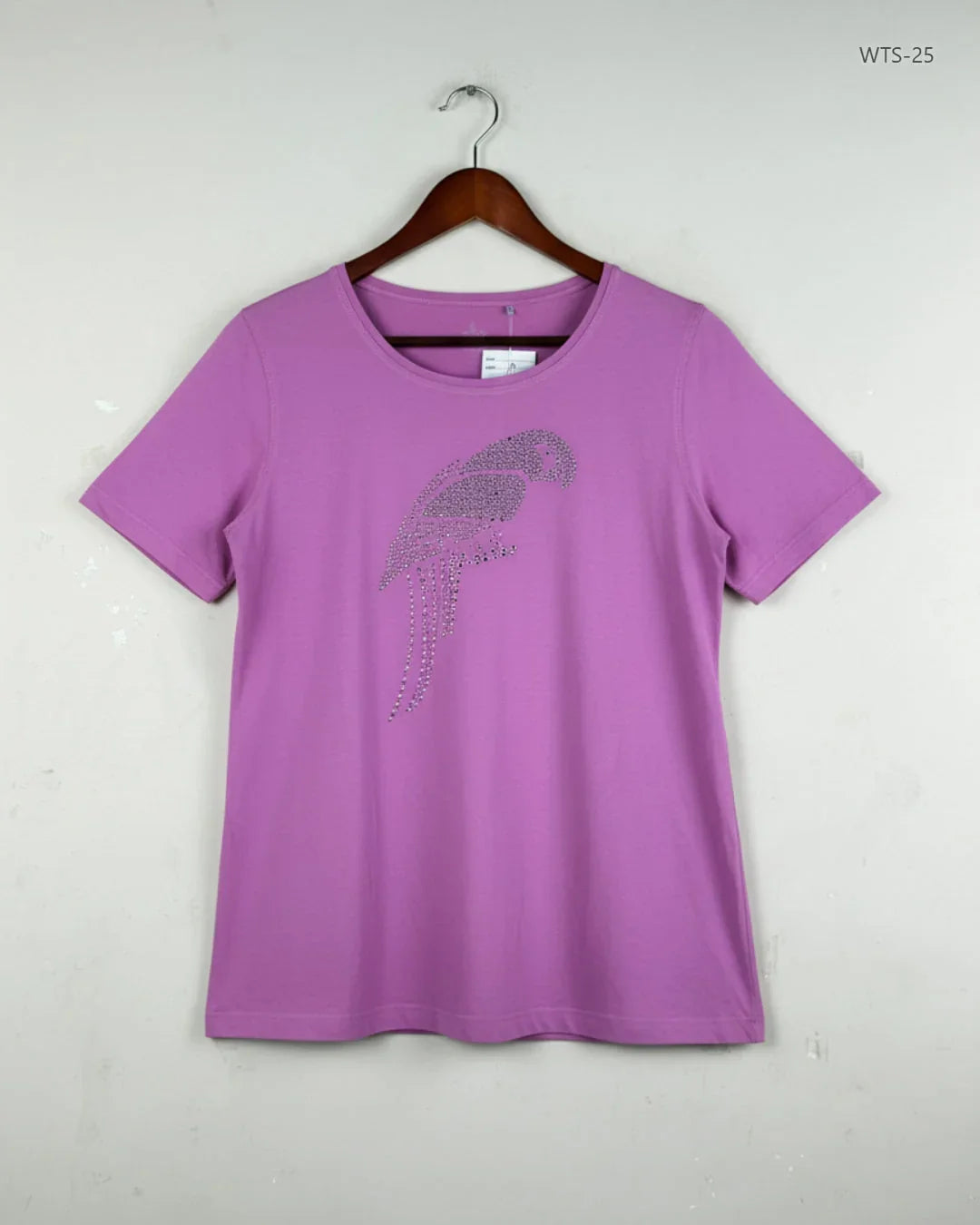 UK Imported secondhand Womens Tshirts - Unknown brand, Purple Cotton, Premium condition, for Women - Online Thrift Store Peshawar Pakistan