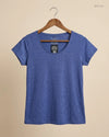 Preloved Premium Womens Tshirts by George, Blue Cotton for Womens - OTS Thrift Shop Islamabad Pakistan