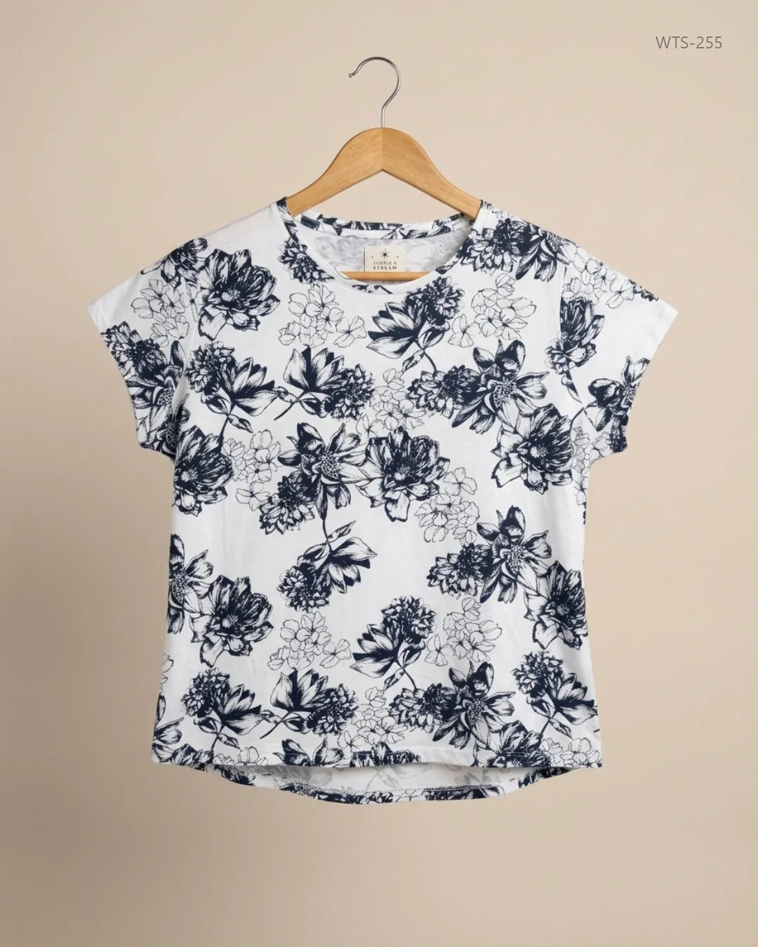 Womens Tshirts | F&F | Preloved Branded | Black & White Cotton | Premium | OTS Thrift Store Karachi Pakistan