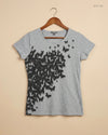 Shop Premium Womens Tshirts by south | Preloved Branded Clothes | Gray Cotton | Womens | OTS Thrift Store Karachi Pakistan