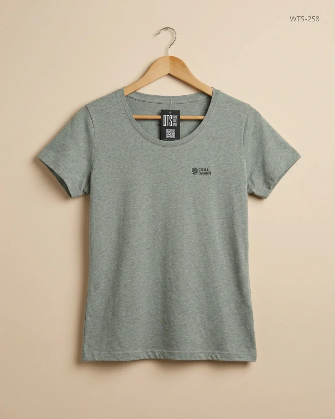 Womens Tshirts | Fjall raven | Preloved Branded | Green Cotton | Premium | OTS Thrift Store Peshawar Pakistan