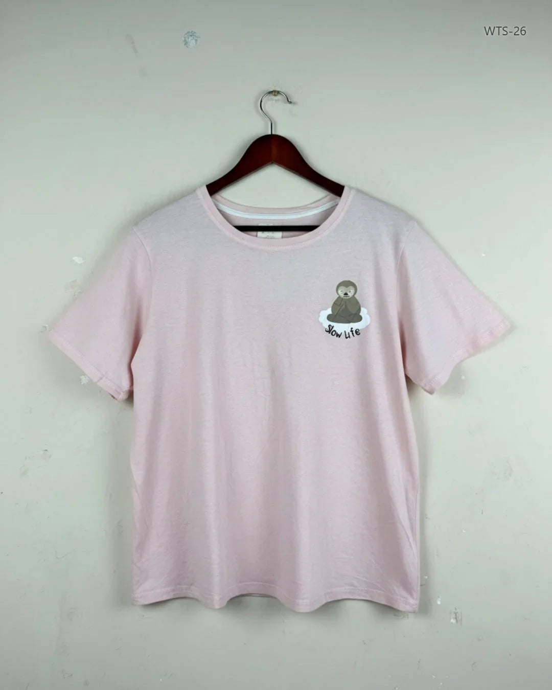 Shop Premium Womens Tshirts by F&F | Preloved Branded Clothes | Pink Cotton | Women | OTS Thrift Store Lahore Pakistan