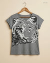 Shop Premium Womens Tshirts by collection | Preloved Branded Clothes | Grey Cotton | Womens | OTS Thrift Store Lahore Pakistan