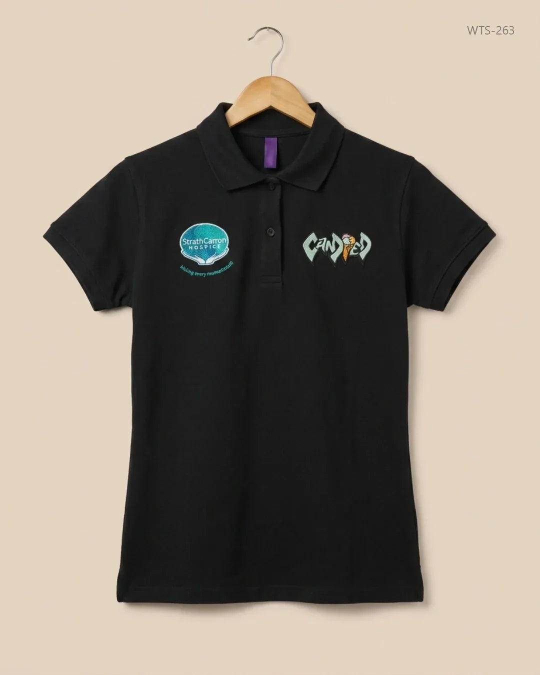 Secondhand Branded Womens Tshirts by Henbury, Black Polyster fabric, Premium condition, for Womens - Online Thrift Shop Islamabad Pakistan
