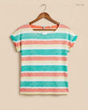 Excellent Condition Womens Tshirts | Preloved SPRIT | Multi Cotton | Thrift Shop for Womens Lahore Pakistan | OTS