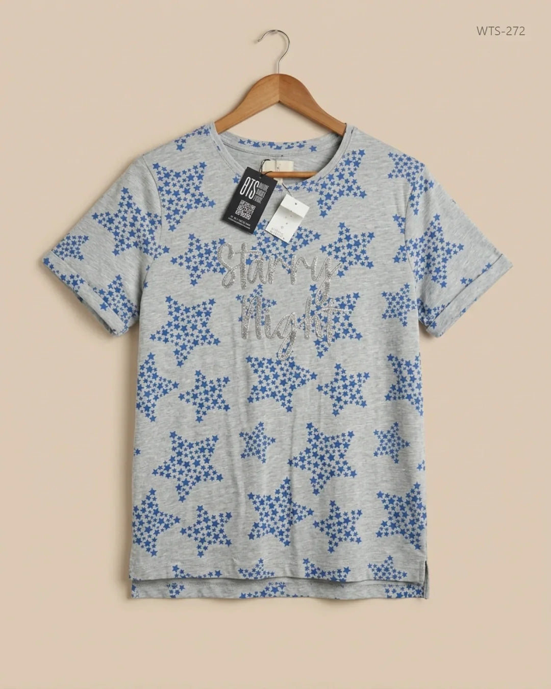 Womens Tshirts | F&F | Preloved Branded | Grey Cotton | Premium Plus | OTS Thrift Store Karachi Pakistan