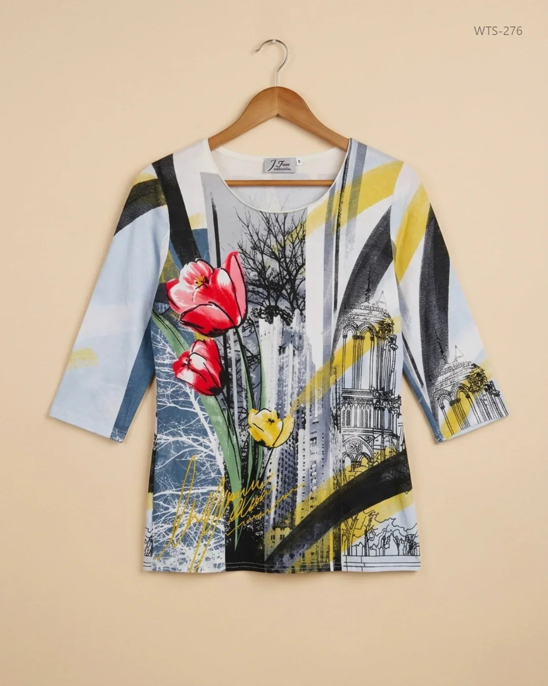 Preloved Premium Womens Tshirts by collection, Multi VISCOSE for Womens - OTS Thrift Shop Islamabad Pakistan