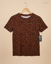 Premium Condition Womens Tshirts | Preloved TU | Brown Cotton | Thrift Shop for Womens Peshawar Pakistan | OTS
