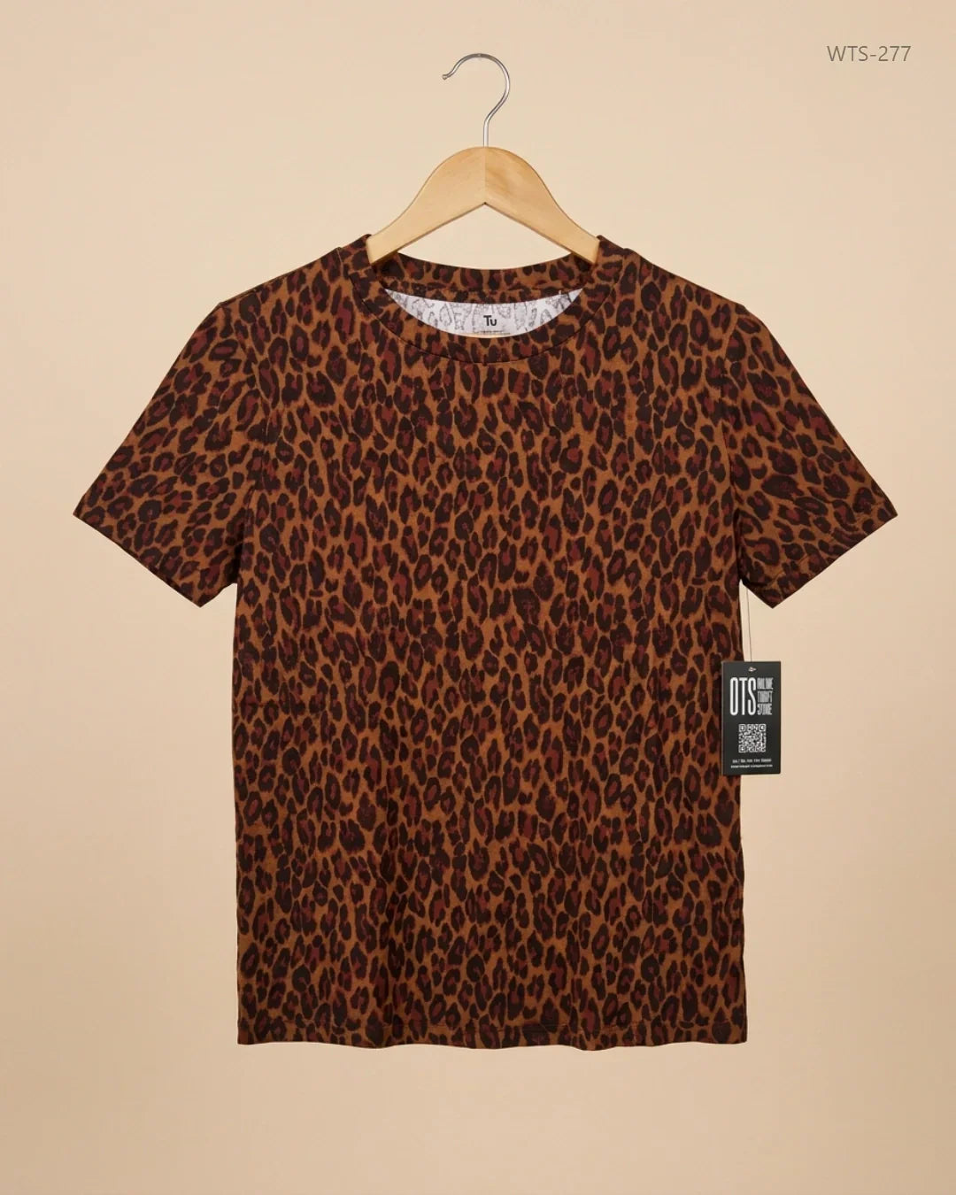Premium Condition Womens Tshirts | Preloved TU | Brown Cotton | Thrift Shop for Womens Peshawar Pakistan | OTS