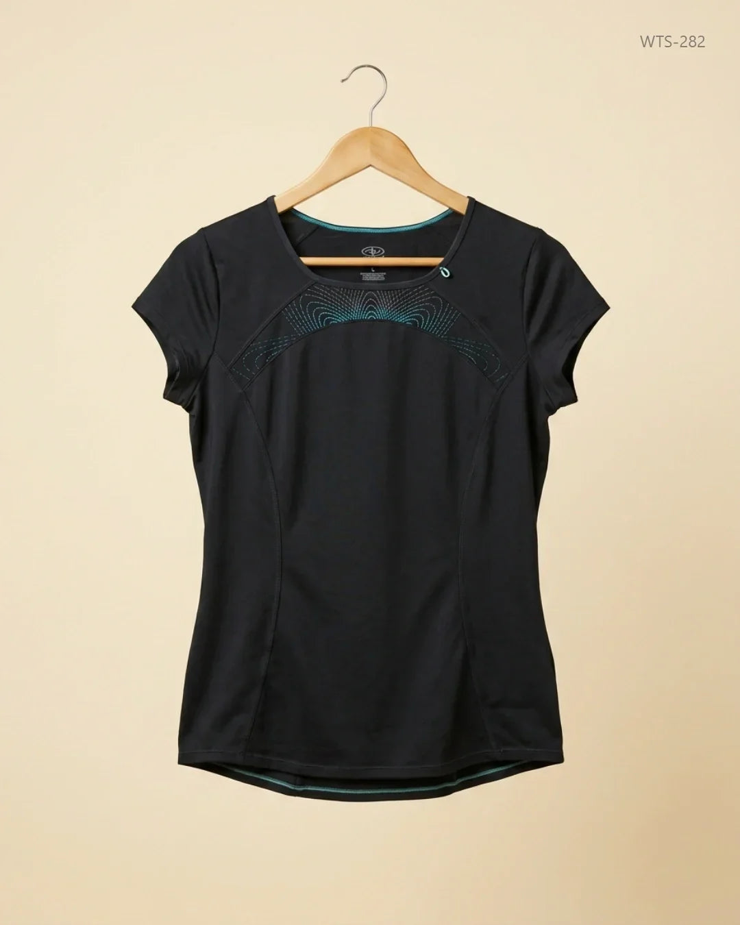 Preloved Premium Womens Tshirts by Athletic Work, Black Polyester for Womens - OTS Thrift Shop Lahore Pakistan