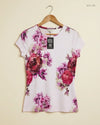 Shop Premium Womens Tshirts by Ted Baker | Preloved Branded Clothes | Multi Viscose | Womens | OTS Thrift Store Karachi Pakistan