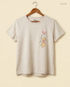 Secondhand Branded Womens Tshirts by Disney, Beige Cotton fabric, Premium condition, for Womens - Online Thrift Shop Peshawar Pakistan