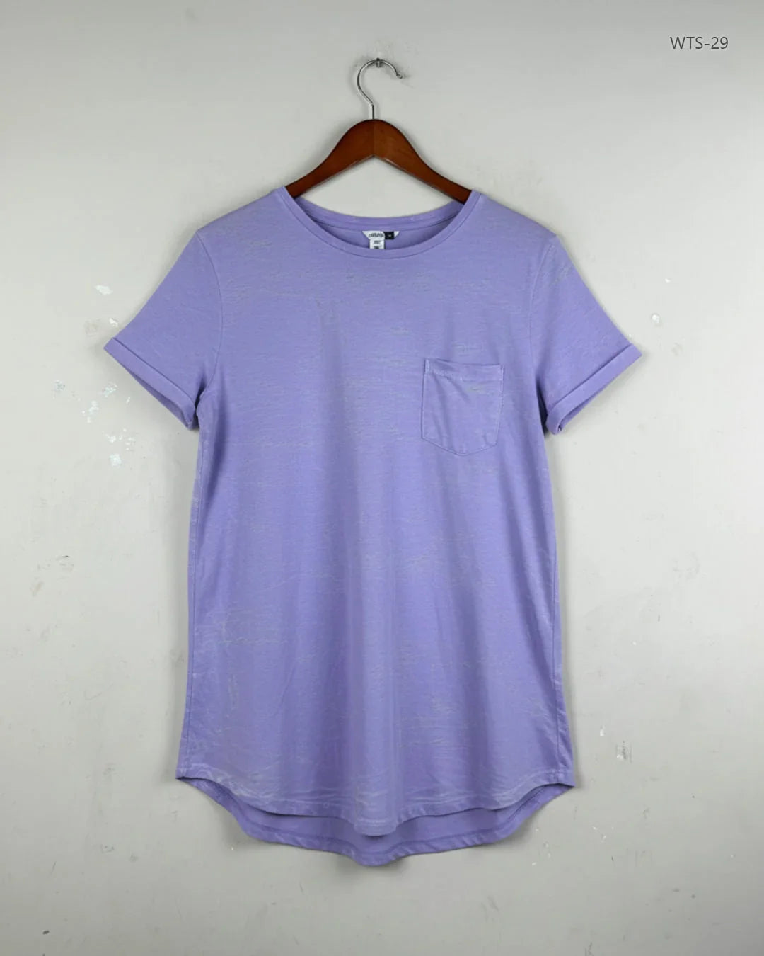 Shop Premium Womens Tshirts by Pep&Co | Preloved Branded Clothes | Purple Cotton | Women | OTS Thrift Store Karachi Pakistan