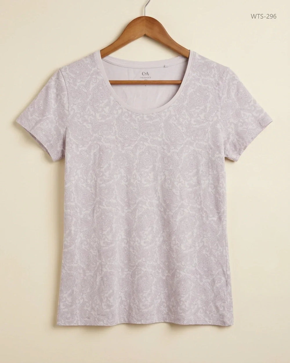 Preloved Premium Womens Tshirts by C&A, White Cotton for Womens - OTS Thrift Shop Karachi Pakistan