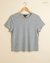 UK Imported secondhand Womens Tshirts - New Look brand, Grey Cotton, Premium condition, for Womens - Online Thrift Store Peshawar Pakistan
