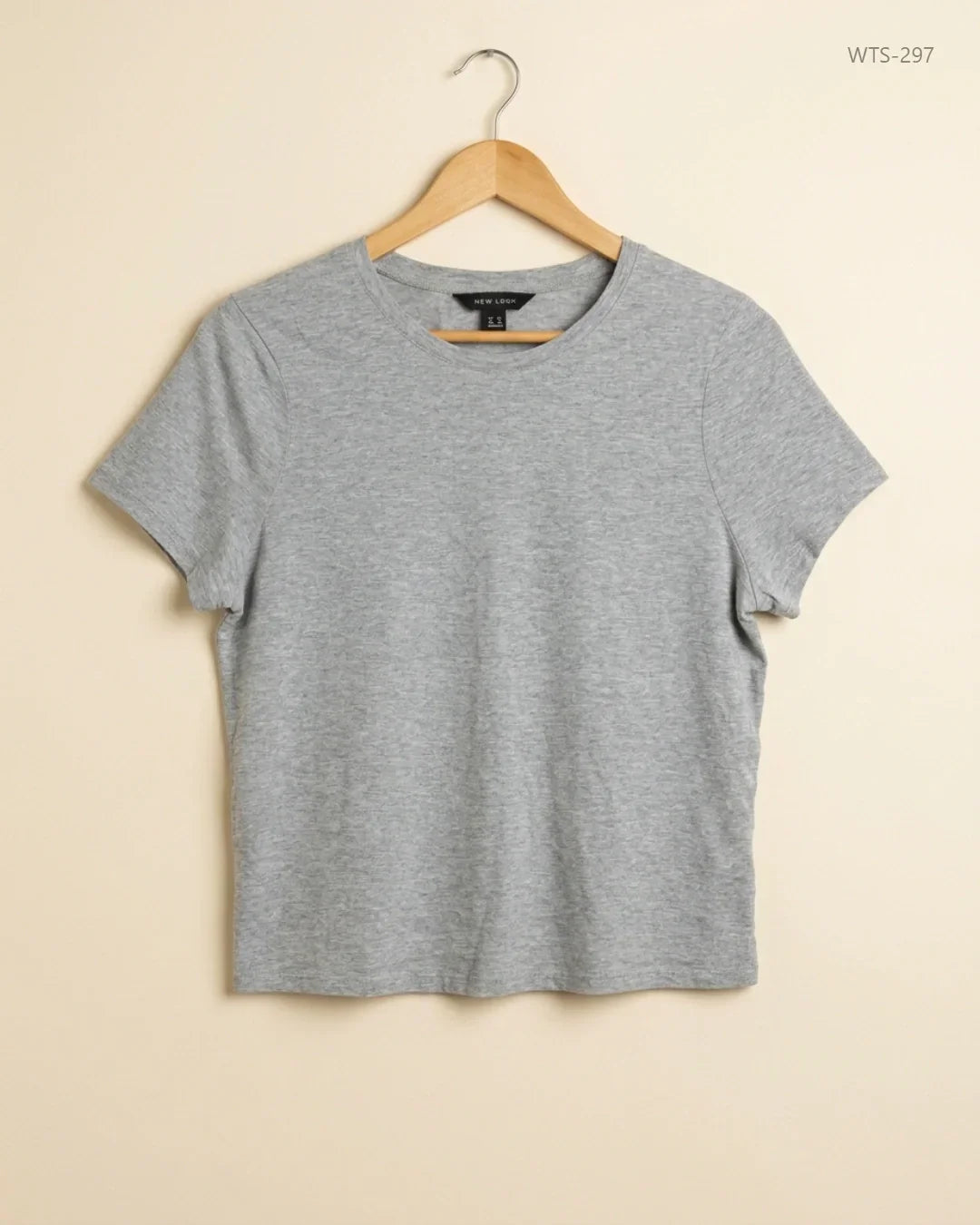 UK Imported secondhand Womens Tshirts - New Look brand, Grey Cotton, Premium condition, for Womens - Online Thrift Store Peshawar Pakistan