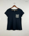 Secondhand Branded Womens Tshirts by F&F, Black Cotton fabric, Premium condition, for Women - Online Thrift Shop Peshawar Pakistan