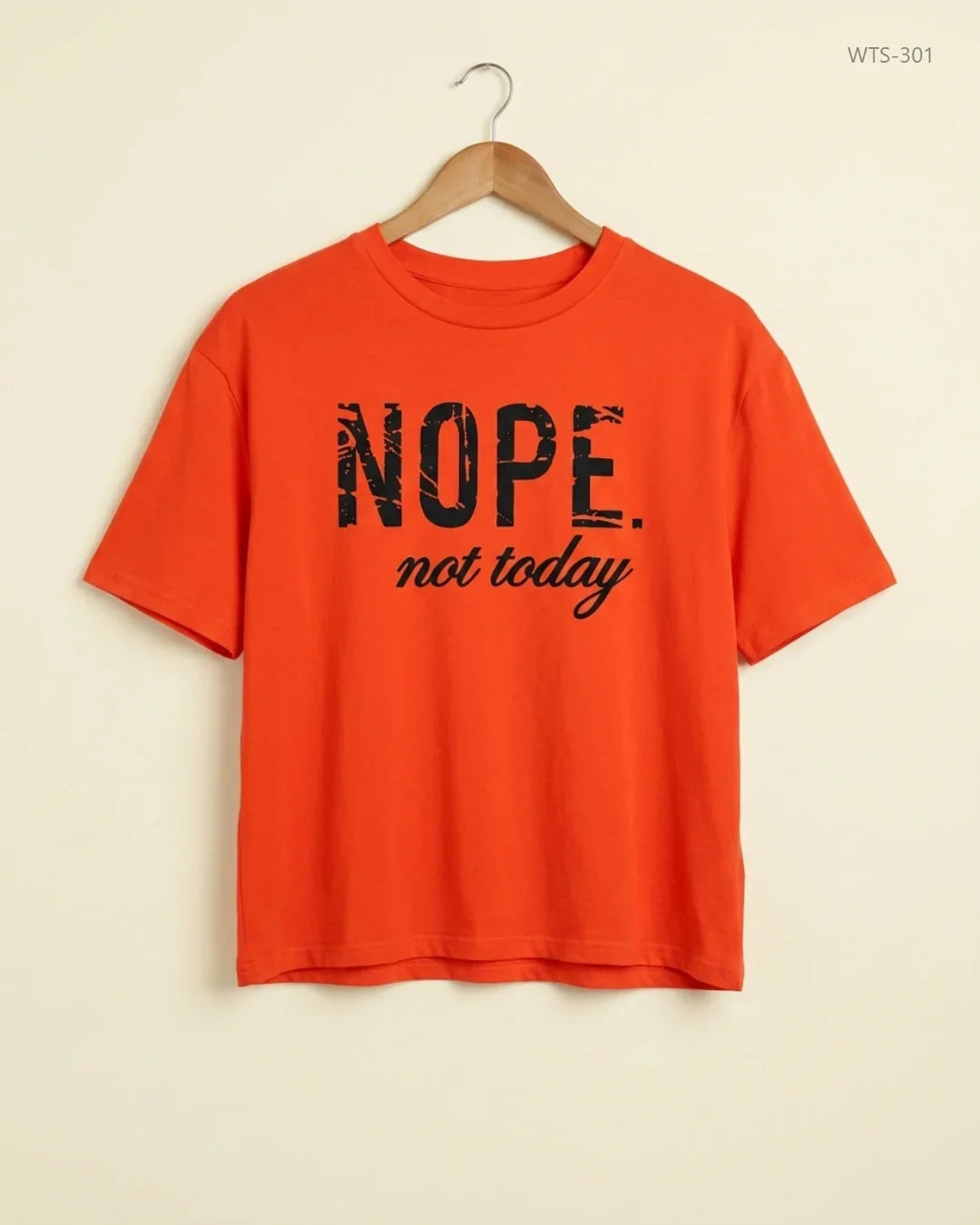 Shop Premium Womens Tshirts by Sheen | Preloved Branded Clothes | Neon Orange Cotton | Womens | OTS Thrift Store Karachi Pakistan
