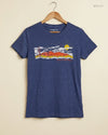 Womens Tshirts | Aeropostale | Preloved Branded | Navy Blue Cotton | Premium | OTS Thrift Store Lahore Pakistan