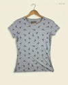Premium Condition Womens Tshirts | Preloved Atmosphere | Grey Cotton | Thrift Shop for Womens Karachi Pakistan | OTS