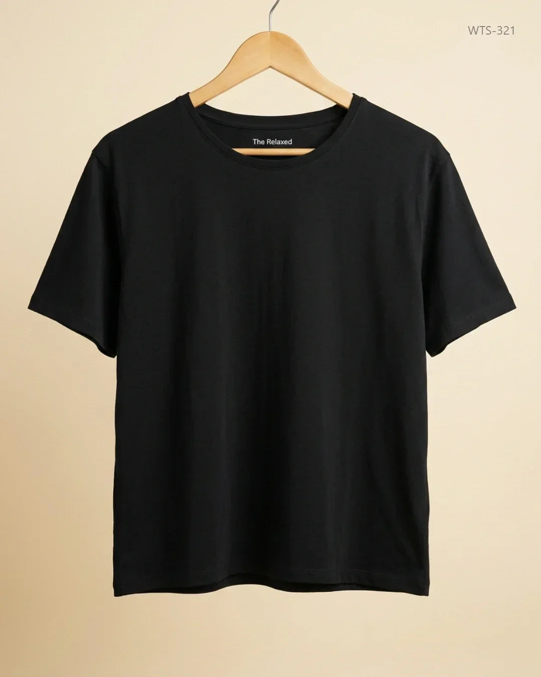 Secondhand Branded Womens Tshirts by The Relaxed, Black Polyester fabric, Premium condition, for Womens - Online Thrift Shop Karachi Pakistan
